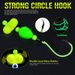 Round Hook Cigar Far Throw Float, Floating Fishing Group Luya European Fishing Group With Spiral Bell Fish Float Set_desvips.com