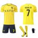 2526 Riyadh Victory Home Correct Version Number 7 C. Ronaldo Jersey Children's And Adult Football Uniform Quick-Dry Set_desvips.com