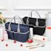 Large Capacity Insulated Lunch Bag For Women Multi Pocket Thermal Tote With Handles Stylish Korean Design Food Carrier For Office School_desvips.com