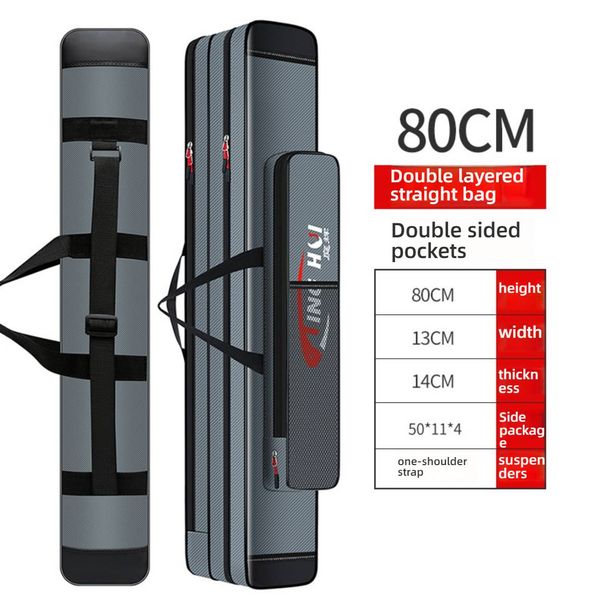 Tactical Fishing Rod Bag – Heavy-Duty Waterproof Storage With Multi-Layer Design (80-130cm, Black Camo/Red/Reinforced Options)_desvips.com