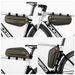 ROCKBROS Bicycle Frame Bag Bicycle Bag Triangle Bag Tool Bag 1.7L_desvips.com