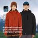 National Standard Women's Windproof Waterproof Outdoor 3-in-1 Fleece-Lined Men's Custom Mountaineering Jacket Coat_desvips.com