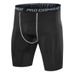 Men's Athletic Fitness Shorts Breathable High Elasticity Quick Drying Compression Basketball Tights For Training And Running_desvips.com
