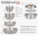 Stainless Steel Camping Steamer Pot - 304 Grade For Outdoor Cooking (Portable & Multi-Functional) - Rice Noodles & Soup Cooker With Steamer Basket_desvips.com