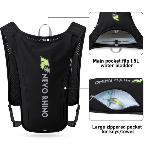 High Quality NEVORHINO Off-Road Backpack Professional Unisex Outdoor Competitive Running Hiking Gear Hydration Pack Lightweight_desvips.com