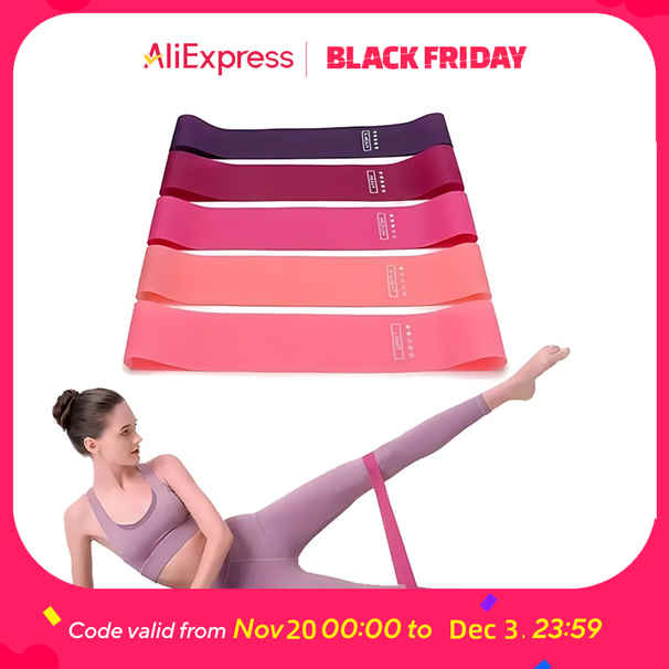 Women's Portable Resistance Band Loop - Glute Squats, Leg Arm Slimming, Gym & Yoga Use, Fitness Essential_desvips.com