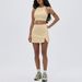 001 Cross-Border Spring Summer New High Waist Hip-Hugging Short Set For Women Comfortable Breathable Sports Vest Running_desvips.com