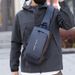 Men's Motorcycle Password Anti-Theft Lock Chest Single Shoulder Riding Backpack Multifunctional USB Crossbody Bag_desvips.com