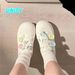 Kawaii Fish Platform Sneakers White Shoes Woman Casual Flats Spring Summer Tennis Female Vintage Vulcanize Cute Footwear_desvips.com
