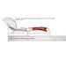 Authentic Mongolian Style Curved Meat Knife - Handcrafted Stainless Steel Blade With PU Leather Sheath (Red/Green/Blue Handle)_desvips.com