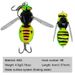 WALK FISH 4.5g 40mm Floating Fish Bait Swing Insect Hard Bait Pike Bass Artificial Bionic Bait Fishing Ocean Lake Fishing Gear_desvips.com