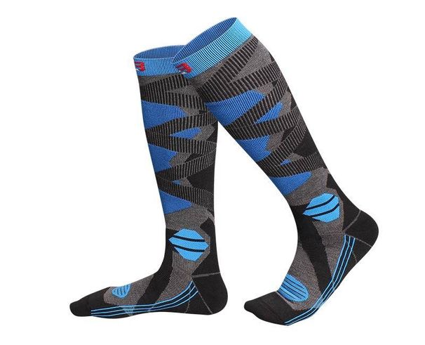 Professional Ski Socks For Men & Women - Thermal Moisture-Wicking Long Calf Socks With Non-Slip Cushioned Sole For Snowboarding & Winter Sports_desvips.com