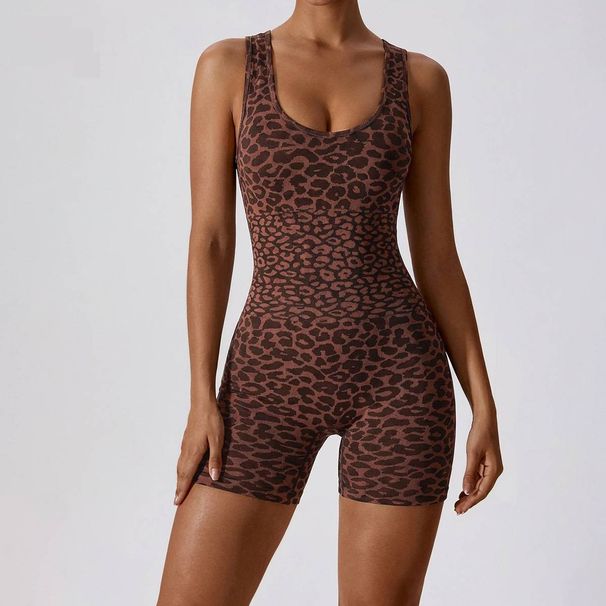 Seamless Women's High Elasticity Yoga Jumpsuit Tummy Control with Removable Bra Pads Best Selling Sportswear_desvips.com