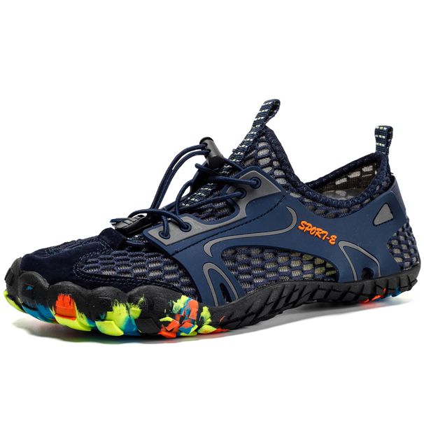 Men's Quick-Dry Breathable Aqua Shoes Men Women Couples Outdoor Beach Five Finger Swimming Hiking Wading Upstream_desvips.com