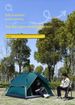 Outdoor Camping Tent Double Layer Waterproof Portable Foldable Automatic Quick Open Picnic Sun Protection Rainproof Mountaineering Wild Camping Tent_desvips.com