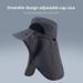 Fisherman's Hat, Outdoor Hiking Hat, Fishing Hat, Face Cover, Neck Protection, All-in-one Hat, Wide-brimmed Sun Hat_desvips.com