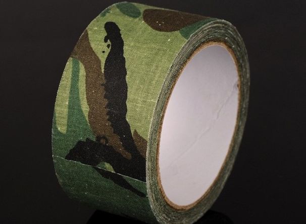 Jungle Outdoor Spare 10m Cloth-Based Bionic Waterproof Field Camouflage Tape_desvips.com