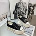 2025 New Korean Version Pearl Sequin Thick-Soled White For Women Versatile Height-Increasing Casual Sneakers Platform_desvips.com