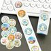 1000 Easter Egg Bunny Cartoon Cute Ins Decorative Adhesive Tape Sealing Stickers Self-adhesive_desvips.com