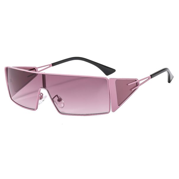 Y2K Integrated For Women Metal Frame Outdoor Cycling Mountaineering Windproof Goggles Ins Fashion Internet Celebrity_desvips.com