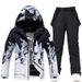 001 Women's Men's Winter Outdoor Jacket Pants Snowboard And Snow Ski Suit New Model_desvips.com