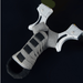 New Stainless Steel Slingshot Set For Adults Outdoor Power Practical Competition Special High Precision Flat Rubber Band_desvips.com