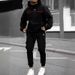 2024 Winter New Men's Pullover Hoodie With Printed Logo Letters Loose Sweatshirt Jacket_desvips.com