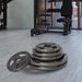 Set Di 6 Dischi Pesi Per Bilanciere E Manubri 2.5-35KG, Dischi Palestra In Acciaio Con Foro 50 Cm, Ideali Per Bilancieri Olimpionici, Argento_desvips.com