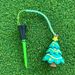 Christmas Plastic Ball Peg Cartoon Ornament Anti-Lost Rope Golf Tee Accessories_desvips.com