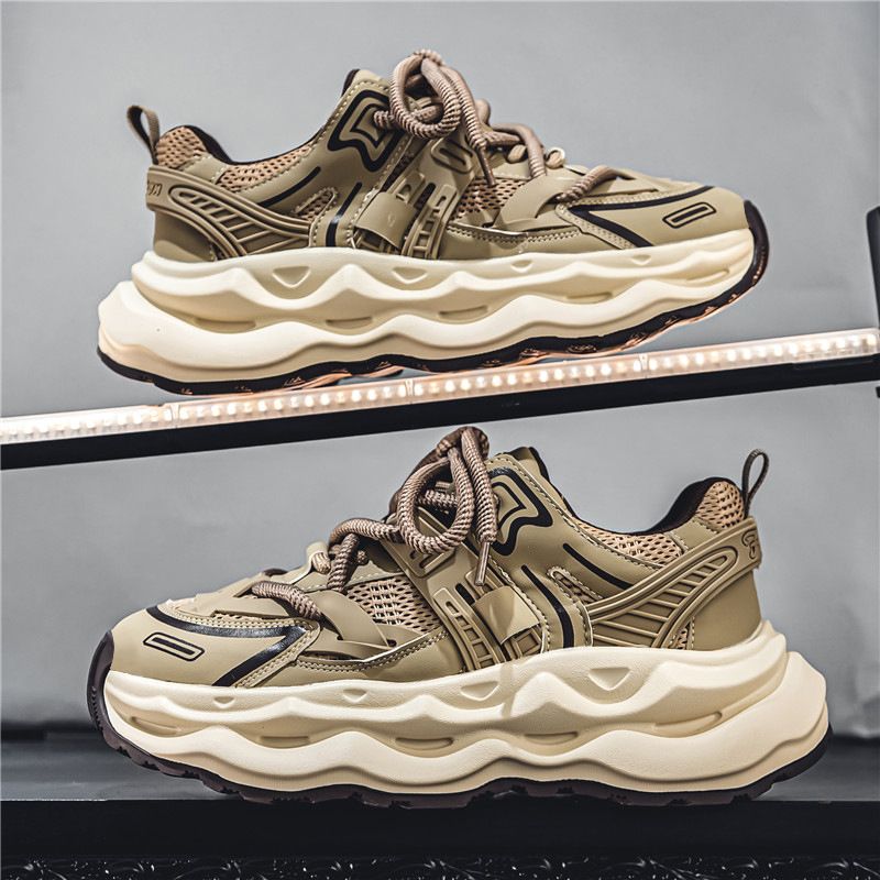 new caged 2 spiridon cage 2nd generation desert yellow joint running dad shoes_desvips.com