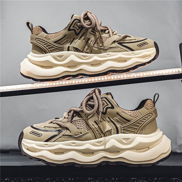 new caged 2 spiridon cage 2nd generation desert yellow joint running dad shoes_desvips.com