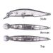 Chan’sHuang 20PCS Unpainted Blanks Bait 11cm/12g Transparent Floating Rattles Minnow DIY Handmade Artificial Fishing_desvips.com
