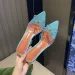 2024 Trendy Rhinestones Bowknot Women's Sandals - Red Hot PVC Summer Jelly Quality High Heels_desvips.com