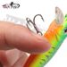 WALK FISH 5.5cm 4.5g 3D Eyes Floating Minnow Lure Plastic Pesca Artificial Jig Wobblers Crankbait Fishing Hard Baits Sea Bass_desvips.com