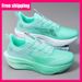 Couple Lightweight Anti Slip Marathon Training Jogging Mesh Breathable Lace Up Rebound Casual Sports Shoes_desvips.com