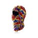 New Knitted Warm Face Mask Headgear Personality Camouflage Jacquard Single Hole Plush Ski Windproof Hat_desvips.com