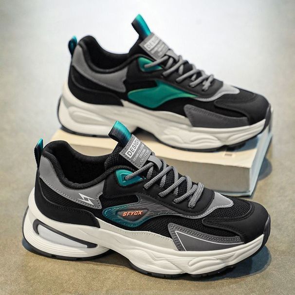 2025 Men' Summer Breathable Veratile Odor-reitant Wear-reitant Meh Sport Caual Thick-oled Youth Dad Trend_desvips.com