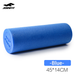 Yoga Foam Roller PE Material, 45cm/60cm High Density Muscle Massage Roller For Gym, Home Workout, Physical Therapy (Blue/Pink-Purple)_desvips.com