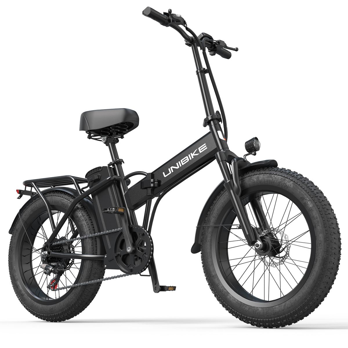 Unibike F1 PRO Folding Electric Bike,48V 15Ah Removable Battery_desvips.com