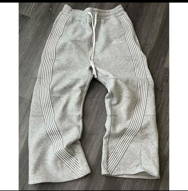 Hoodie Pants Sweatshirt Sweatpants Striped Fleece Lined Joggers_desvips.com
