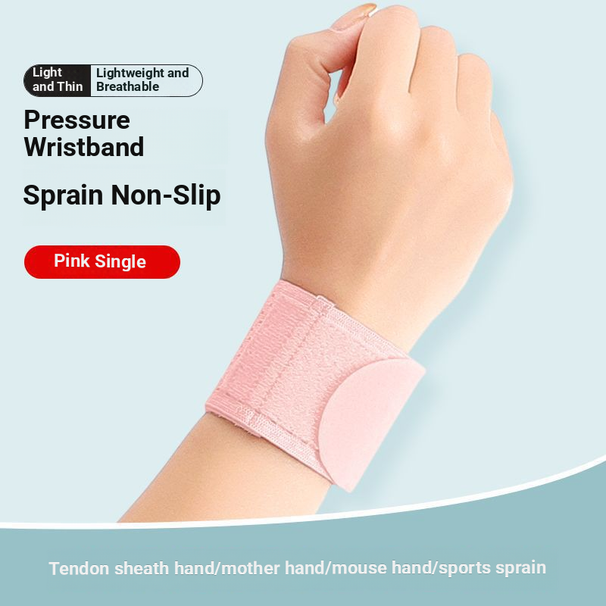 Sports Tendon Sheath Sprain Badminton Basketball Fitness Compression Wrist Strap Anti-slip Badminton Wrist Guard_desvips.com