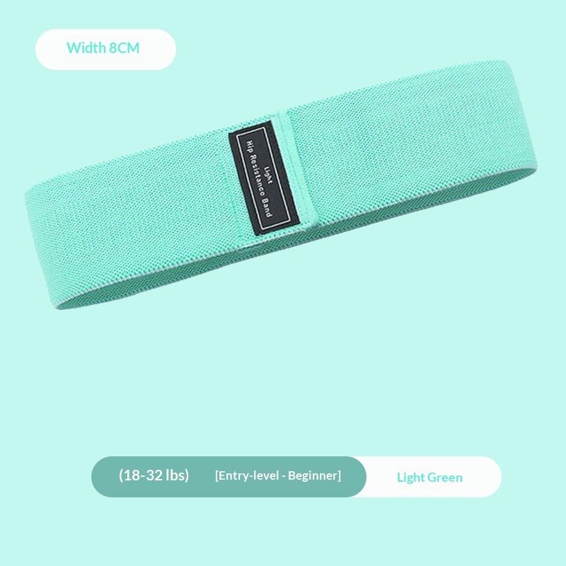 Hip Circle Resistance Bands For Women, 38x8CM Knitted Fabric Booty Bands With Latex, Anti-Roll Non-Slip For Glute Workout, Beginner To Pro_desvips.com