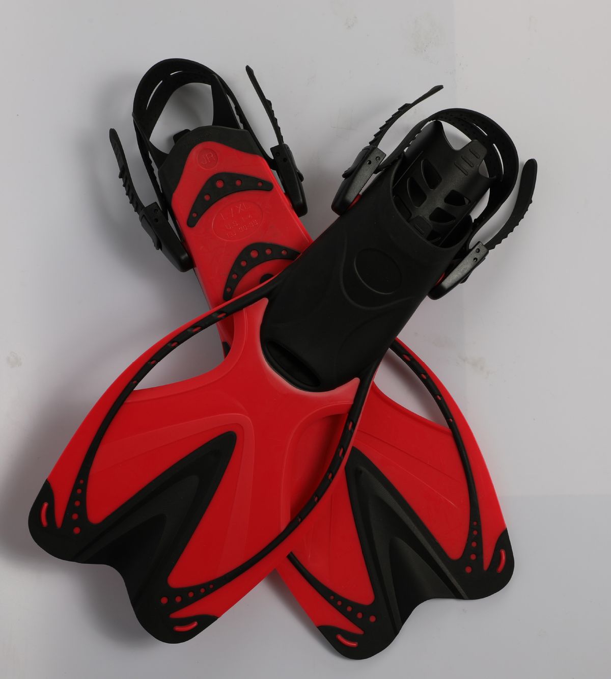Kids Adjustable Long Swim Fins Diving Flippers For Snorkeling Swimming_desvips.com
