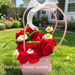 Trendy Twist Stick Finished Flower Basket Handmade Sunflower Tulip Lily Gift For Teacher's Mother's Day, And Birthdays_desvips.com