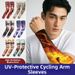 Ice Silk Sun Protection Sleeves Quick Drying Outdoor Cycling Arm Covers For Children_desvips.com