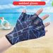 1 Pair Unisex Hand Fins Flippers Finger Webbed Paddle Water Sports Swimming Training Practice Gloves_desvips.com