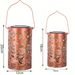 Solar Lantern Balcony Garden Iron Hollow Hanging Outdoor Courtyard Decorative Camping Light_desvips.com