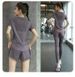Spring Autumn Yoga Fitness Set For Women Quick-Dry Slim Running 2-Piece Outfit_desvips.com