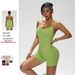 Women's Yoga Bodysuit Padded Chest Cross Strap Body Shaping Fitness Sports Training Beautiful Back Design_desvips.com