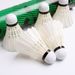 Guangyu Professional Durable Competition Duck Feather Balls 12 Pieces Stable Flight Badminton Training Special_desvips.com